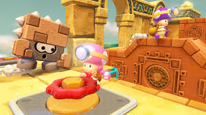 (conseguir el champiñón dorado, por ejemplo) y un juego del escondite con toad pixelado. Captain Toad Treasure Tracker Nintendo Switch Juegos Nintendo