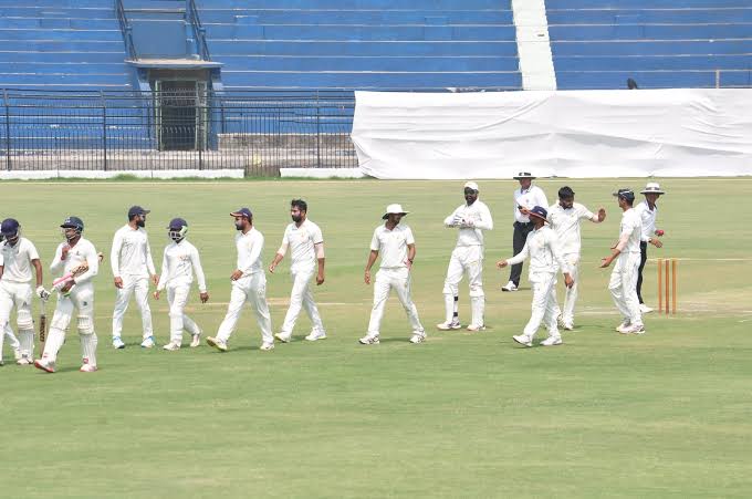 Ranji Trophy day 3 stumps Goa vs Baroda at Panjim