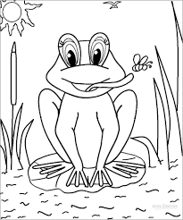 Cute toad coloring pages to print many interesting cliparts. Toad Coloring Pages For Kindergarten Coloringbay