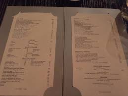 The Menu Picture Of Nobu Doha Tripadvisor