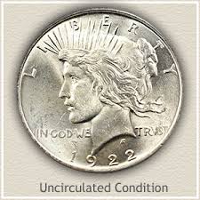 1922 Peace Silver Dollar Value Discover Their Worth