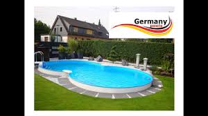 Achtformbecken Achtformpool Stahlwandpool Achtform Germany Pools