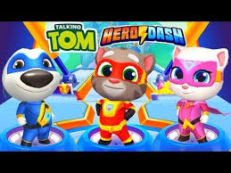 Talking Tom Hero Dash Run Jump Save The World Talking Tom Gold Run Sonic Dash Talking Tom My Talking Tom