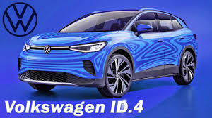 Vw is serious about going electric. Volkswagen Id 4 Electric Suv Exterior Design Youtube