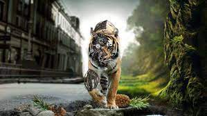 Only the best hd background pictures. Fantasy Art Tiger Animals Wallpapers Hd Desktop And Mobile Backgrounds