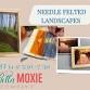 Needle Felted Landscapes at Bella Moxie