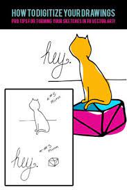 How To Digitize Your Drawings Like The Pros Do Graphic Design Tips Drawings Photoshop Art