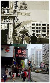 1936 2019年油麻地彌敦道窩打老道 歷史時空 hong kong kong hong