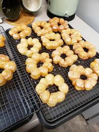 Joc and i spent 2 weeks figuring out the pon de ring recipe, sometimes making donuts several times a day! Pon De Ring Doughnuts Japanese Doughnuts They Aren T Perfect But They Taste Just Like I Remember Baking