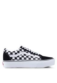 Old Skool Platform Checkerboard Sneakers