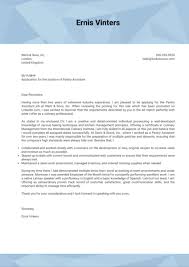 With only a page to make your case, it's crucial that you get right to the point, describing how. Food Preparation Hospitality Cover Letter Examples Kickresume