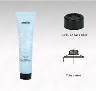 D19mm Eye Gel Plastic Tube Vendor with Black Screw On Cap ...