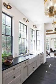 Diy Black Painted Window Frames In 2020 Kitchen Design Kitchen Cabinet Trends Kitchen Remodel