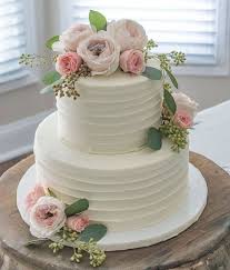 20 Budget Friendly Simple Wedding Cakes For 2020 In 2020 Simple Wedding Cake Mini Wedding Cakes Fresh Flower Cake