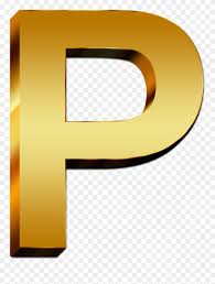 Here's a set of free printable alphabet letter images for you to download and print. Uppercase Letter Gold Free Gold Letter P Png Clipart 2173302 Pinclipart