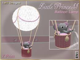 The string consist of 15.7 inches long. Second Life Marketplace Nursery Balloon Ceiling Lamp