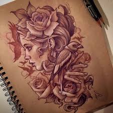 Black Bird Singing In The Dead Of Night Tattoo Blackbird Singing In The Dead Of Night Tattoos Tattoo Designs For Girls Girl Tattoos