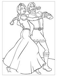 Download and print these pictures of shrek and fiona coloring pages for free. Pin On Omalovanky