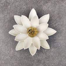 Somany ceramics boasts a large inventory of tiles, floor tiles, wall tiles, kitchen tiles, sanitary ware, and bath fittings best suited for your home and office. Buy Lotus Flower Ceramic Wall Sculptures Home Artisan