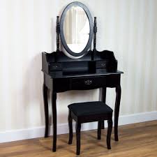 Sen216 Set Masă Neagră De Toaletă Makeup Http Www Emobili Ro Cumpara Sen216 Set Masa Neagra Toa Bedroom Mirror Black Dressing Tables Dressing Table Set