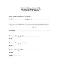 Click to expand related titles. Surat Perjanjian Jual Beli