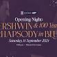 MASTERWORKS CONCERT I: Opening Night ~ Gershwin & Rhapsody in Blue 100