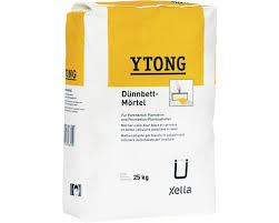 Die alte fläche muss nur entsprechend als untergrund vorbereitet werden. Ytong Dunnbett Mortel 25 Kg Bei Hornbach Kaufen