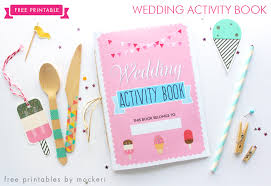 Create your own wedding paper designs with this charming printable collection. Free Printable Wedding Activity Book