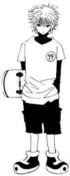 Killua black and white png. Killua Zoldyck Hunterpedia Fandom