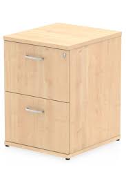 This filing cabinet features casters at the base that do not scratch the floor. Maple 2 Drawer Filing Cabinet 5 Year Guarantee Solar