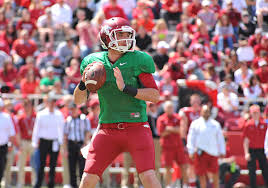 sophomore qb brandon allen first on arkansas depth chart