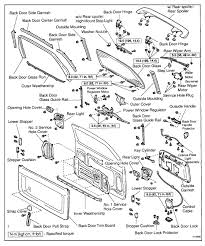 There are 4 screws, a couple of clips and clips around the the door panel on a 1996 toyota tacoma is held in place by several screws on the inside of the door. How Can I Open The Rear Door Latch And Replace It In 02 Toyota Sequoia