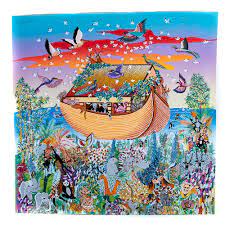 Miguel garcia ceballos untitled (noah's ark) 1983 31x43 super huge follow artist add to watchlist original painting: Miguel Garcia Ceballos El Arca De Noe Litografia 18 150 Firmada Y Fechada 85 Sin Enmarcar For Sale At Auction On 13th April Bidsquare