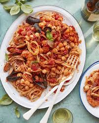 Whether it's lightly tossed in olive oil or generously topped with marinara sauce and meatballs — it's good. Italian Dinner Party Menu What S Gaby Cooking Seafood Pasta Whats Gaby Cooking Italian Dinner Party