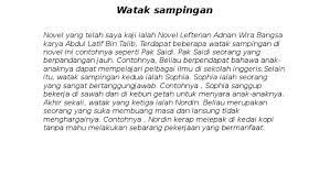Novel justeru impian di jaring : Watak Sampingan