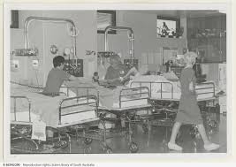 The entrance is located within the modbury hospital. Modbury Hospital Photograph State Library Of South Australia