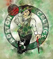 Graphic design elements (ai, eps, svg, pdf,png ). Boston Celtics Basketball Logo Drawing By Drawspots Illustrations