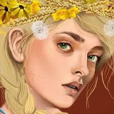 Slavic folk tale style kids book featuring a leshy