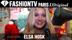 Victorias Secret Fashion Show 2014-2015: Elsa Hosk Exclusive Interview |  FTV.com