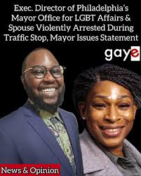 Breaking — Celena Morrison, the executive director of the Mayor's Office of  LGBT Affairs, and their spouse, Darius McLean were violently arrested  during a traffic stop