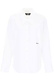 Calvin Klein 205w39nyc Oversized Shirt With Embroidery