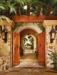 Spanish revival spanish style homes spanish house spanish colonial mexican hacienda hacienda style homes boho glam home gate design door design. Beautiful Mexican Entrance I Just Love This Spanish Style Homes Hacienda Style Homes Mediterranean Homes