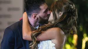 His professional affairs are largely run as a family business: Lionel Messi Wedding Photos