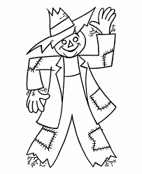 Scare crow coloring page, leehansen. Harvest Coloring Pages Printables Coloring Home