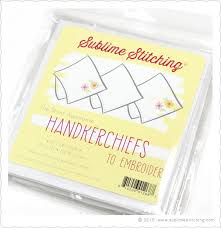 We offer many different styles, from . Hanky Corner Embroidery Patterns Sublime Stitching