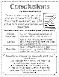 Image Result For Anchor Chart Writing Conclusions Nonfiction Writing Instruction Essay Writing Skills Expository Writing