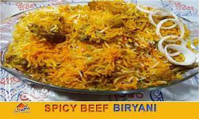 I've actually tone down the spiciness so that they could enjoy this tantalising dish. Spicy Beef Biryani Biryani Recipe Beef Biryani Recipe Biryani