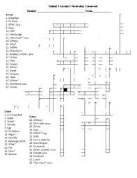 La madre los abuelos, translate the following to spanish 1. Avancemos 1 Unidad 3 1 Vocabulary Crossword By Profe Beebe Lopez