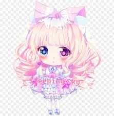 These short figures are recognizable for their oversized heads, cute faces, and small bodies. Fuwa By Sleeping Sky Personagens De Anime Dibujos Color Dibujo De Anime Chibi Png Image With Transparent Background Toppng