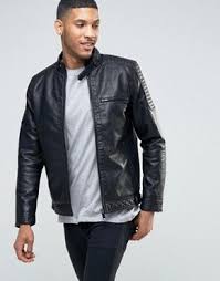 Men S Jackets Coats Men S Trench Coats Leather Jackets Asos Men S Leather Jacket Mens Leather Jacket Biker Leather Jacket